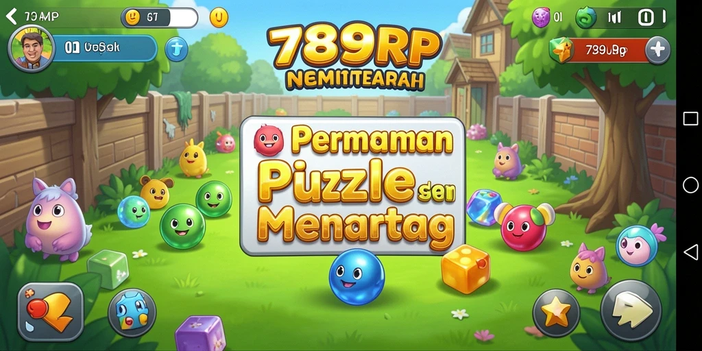 Gameplay seru dalam 789RP dengan teka-teki menantang.