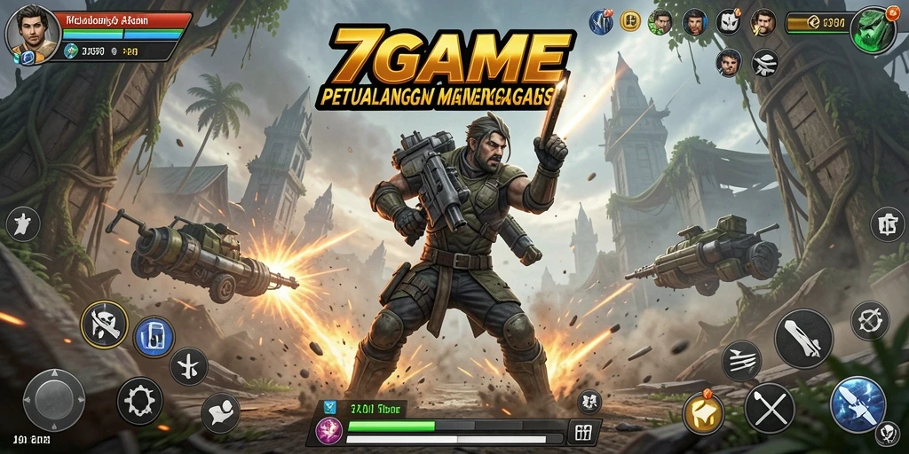 Tampilan gameplay 7GAME yang memikat dan penuh aksi.