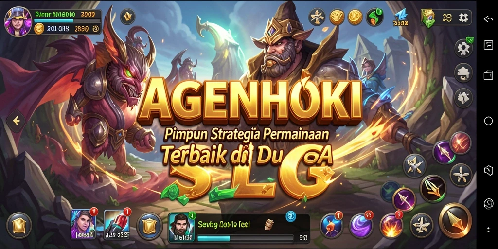 Screenshot AGENHOKI menampilkan aksi strategi yang mendebarkan.