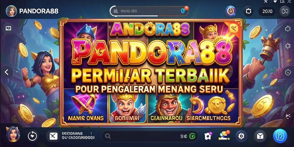 Screenshot PANDORA88 menampilkan gameplay slot yang seru dan menarik.