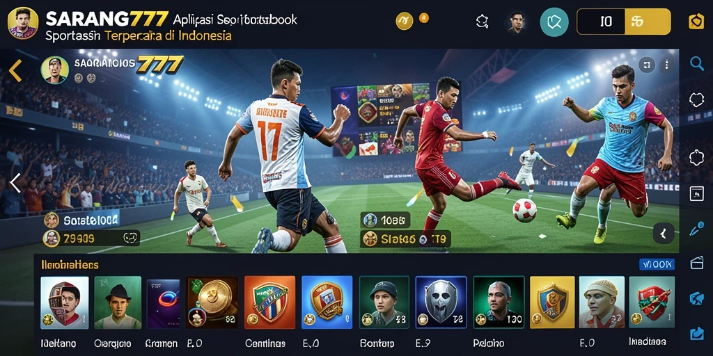 Tampilan menarik dari gameplay SARANG777 saat taruhan berlangsung.