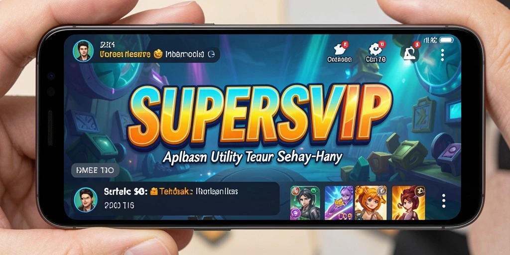 Tangkapan layar SUPERSVIP menunjukan fitur produktivitas yang memudahkan pengguna.